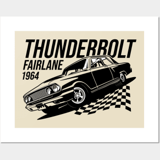 Ford Fairlane Thunderbolt Posters and Art